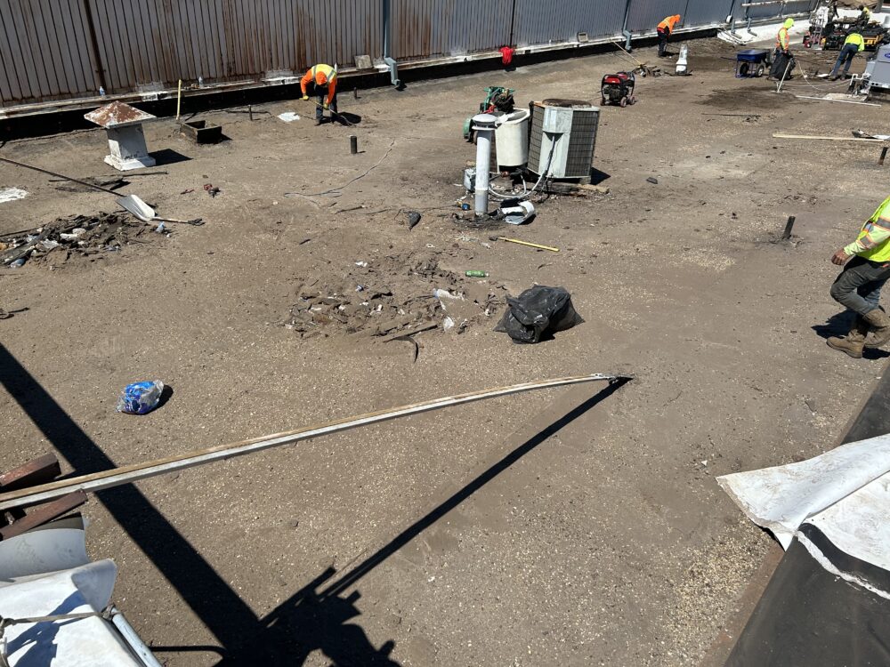 Roof Repairs at Lovefield Airport by Pillar Roofing