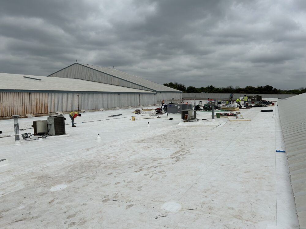 Roof Repairs at Lovefield Airport by Pillar Roofing