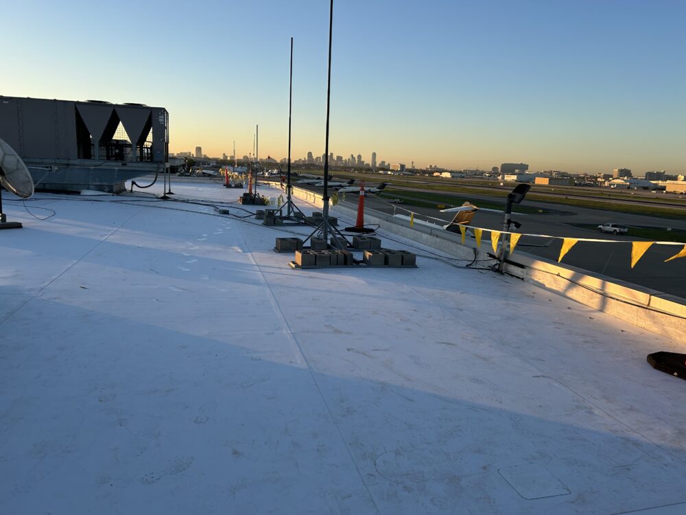 Commercial Roofing Services in Richardson Pillar Roofing Dallas, TX - Lovefield Airport Carlisle 60 Mil TPO membrane